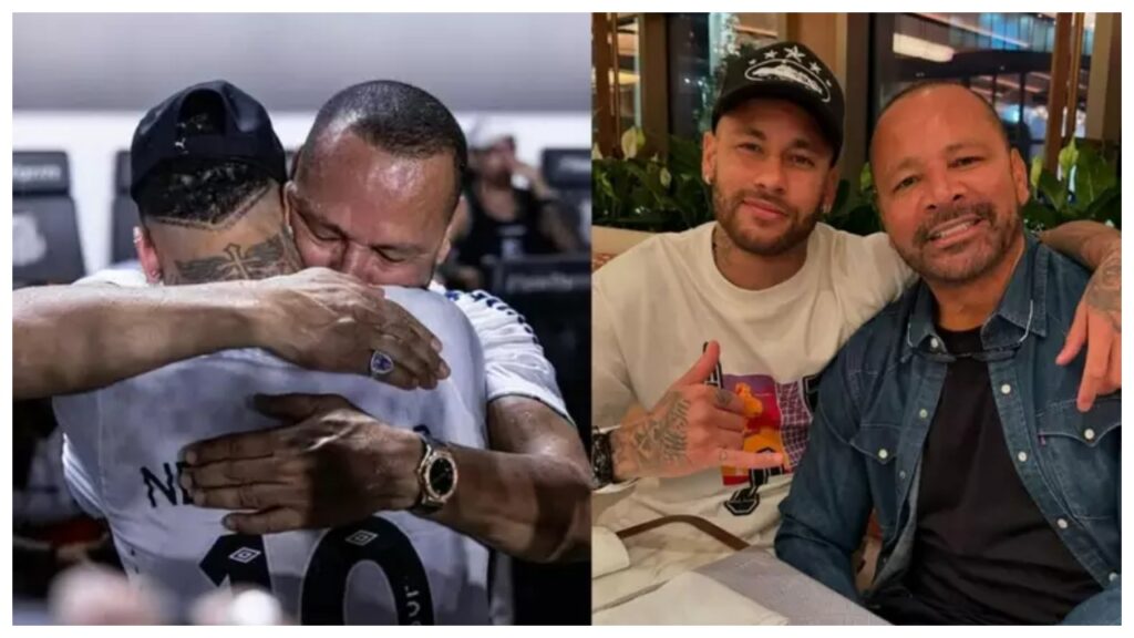 Neymar e seu pai discutem compra do Santos com sheik neymar e seu pai discutem compra do santos com sheik