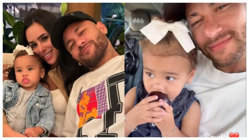 neymar encanta web ao surgir coladinho com mavie meu grude