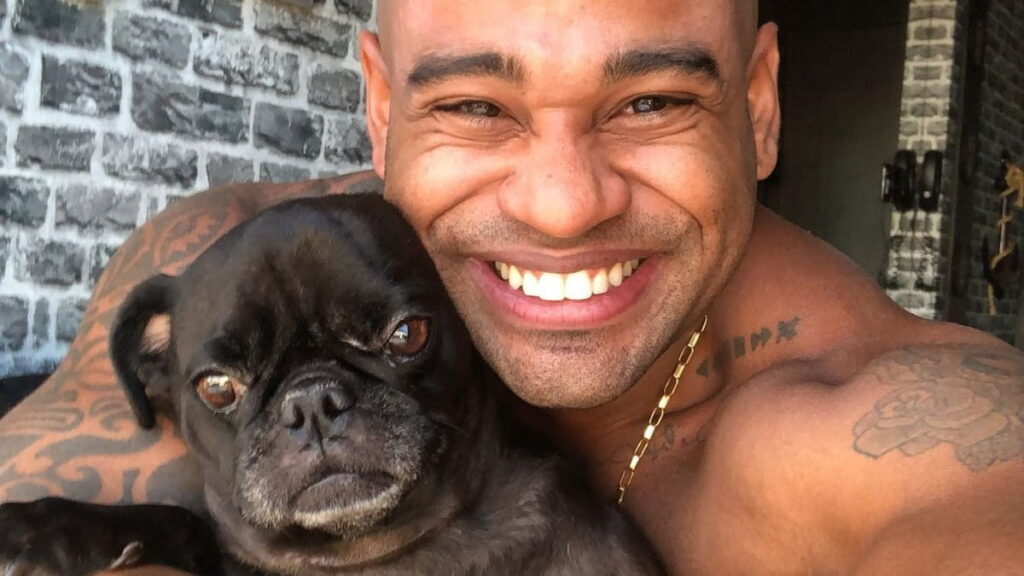 Cezar Black lamenta morte de Rocco, seu cachorro: ''Não sei viver sem você''. (Reprodução: Instagram)