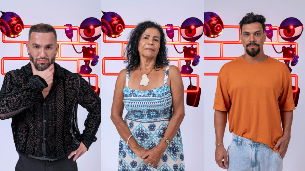 BBB 25: Novo paredão é formado com Diego Hypólito, Vilma e Vinícius BBB 25: Novo paredão é formado com Diego Hypólito, Vilma e Vinícius