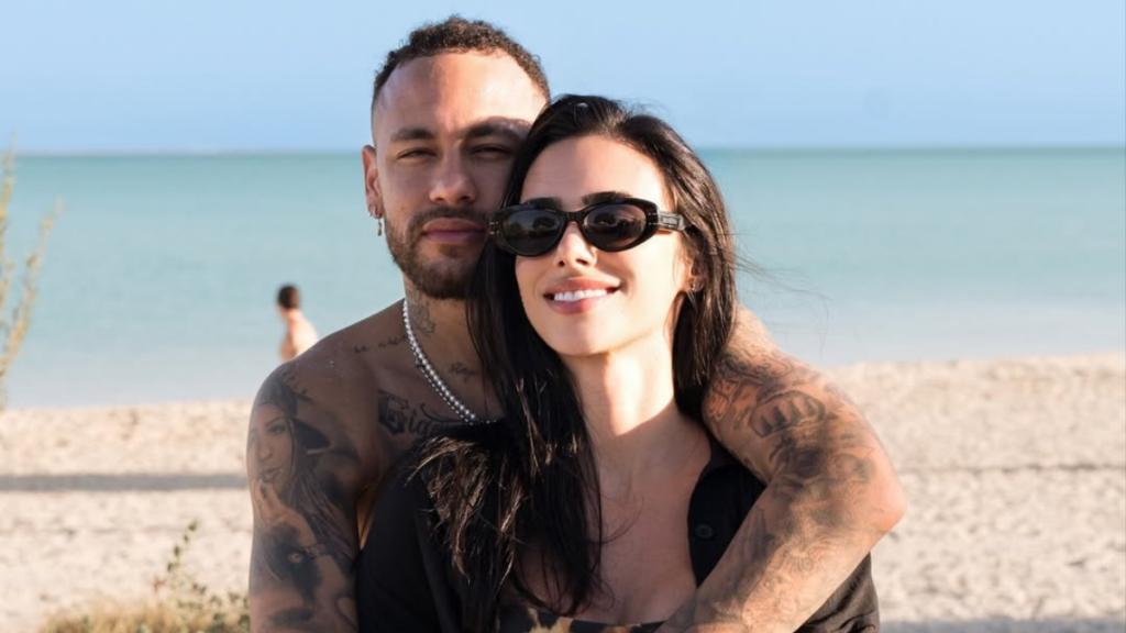 Bruna Biancardi recebe vídeos de Neymar e dá início a uma crise no relacionamento, afirma portal
