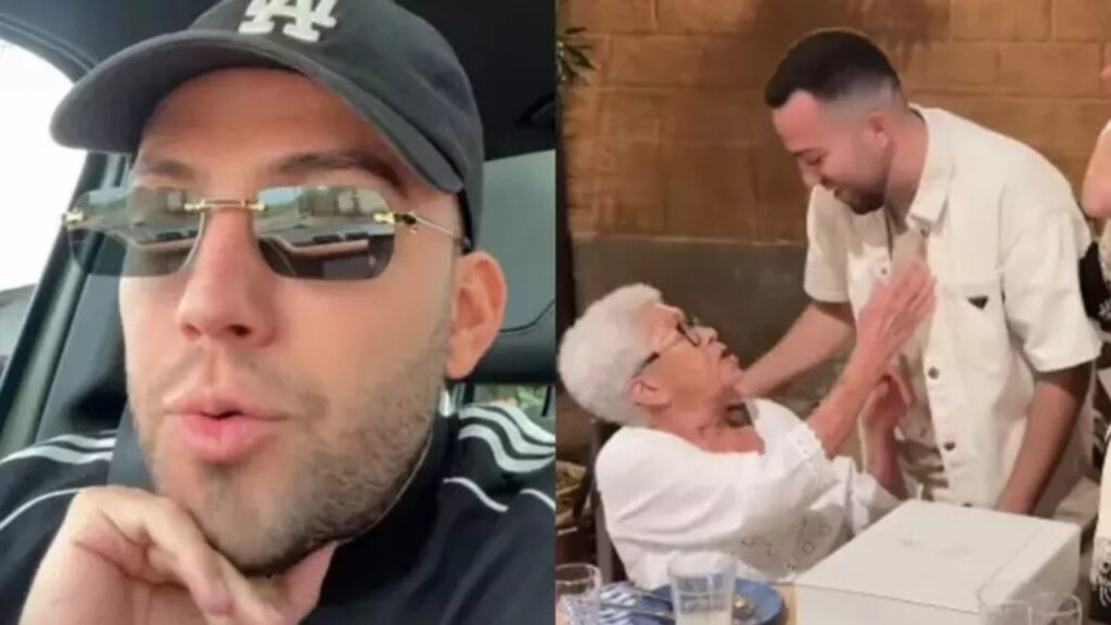 Lucas Rangel lamenta morte da avó nas redes sociais Lucas Rangel lamenta morte da avó nas redes sociais