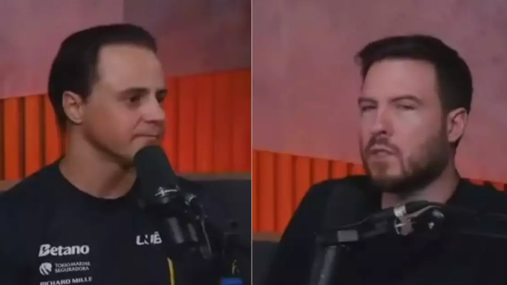 Thiago Nigro comete gafe em podcast com Felipe Massa: “correu com Senna” Thiago Nigro comete gafe em podcast com Felipe Massa: