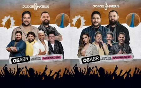 Jorge & Mateus celebram 20 anos de carreira em SP
