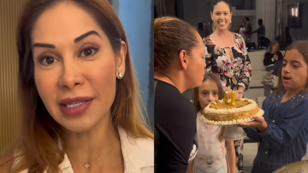 Maíra Cardi presenteia babá da filha com pix de R$10 mil