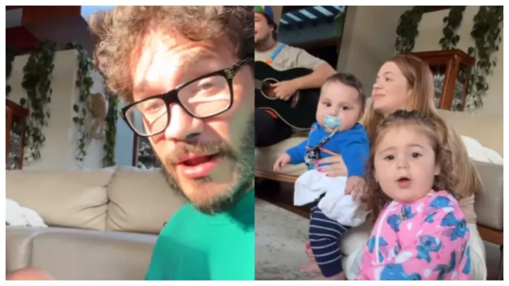 ‘Tomei esporro’: Eliezer se diverte ao relatar bronca da filha em momento fofo tomei esporro eliezer se diverte ao relatar bronca da filha em momento fofo