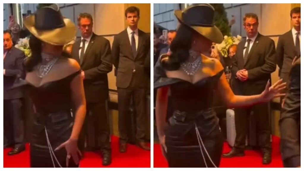 met gala seguranca leva bronca de kim kardashian por descuido com vestido