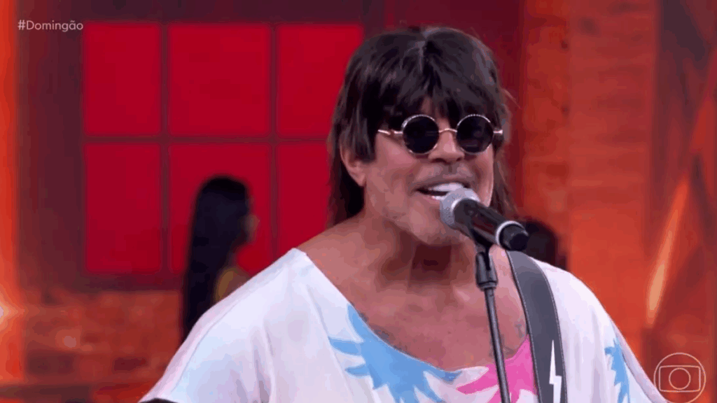 Alexandre Frota homenagea Chorão e vira piada no Domingão com Huck