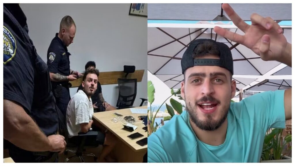 influenciador jon vlogs fala sobre detencao na croacia experiencia intensa