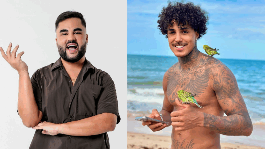 Lucas Guedes expõe climão com MC Livinho em programa do SBT Lucas Guedes expõe climão com MC Livinho em programa do SBT