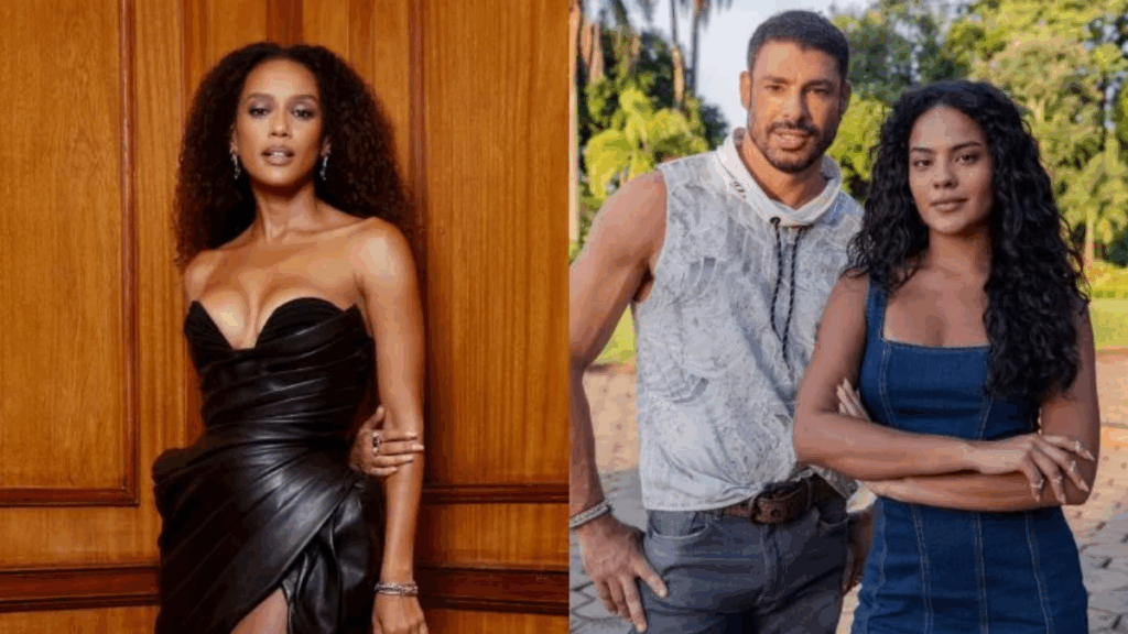 Taís Araújo revela existência da treta entre Cauã Reymond e Bella Campos Taís Araújo revela existência da treta entre Cauã Reymond e Bella Campos
