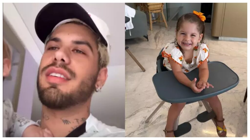 ze felipe visita os filhos na casa de virginia apos separacao