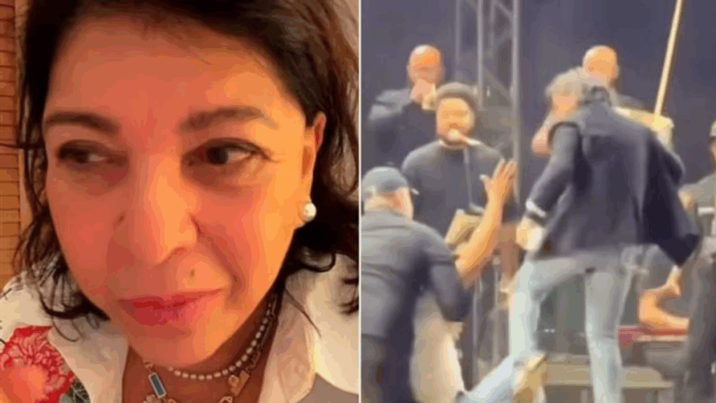 Agrediu? Roberta Miranda se defende após reagir a invasão durante show no Ceará, confira