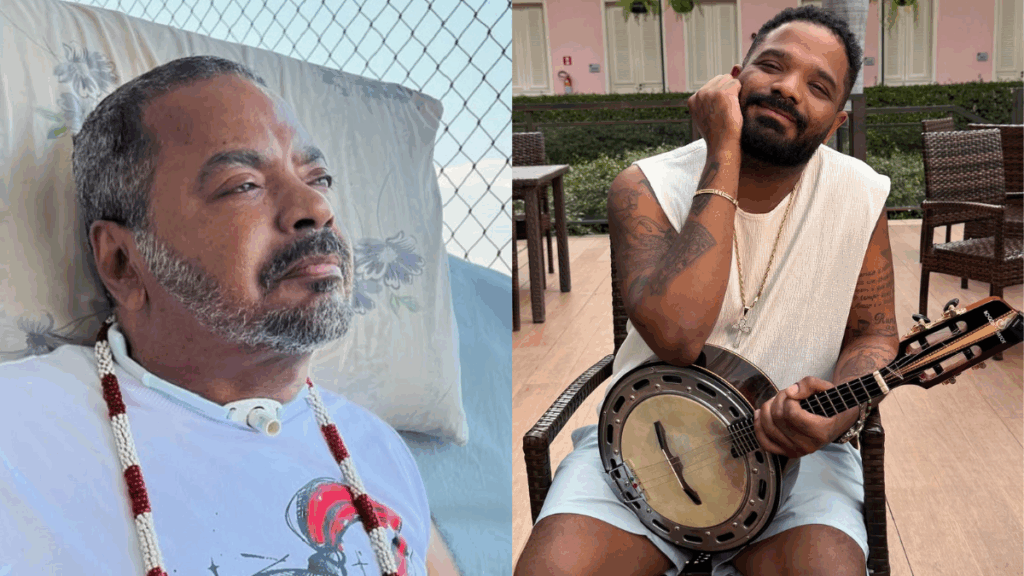 Filho de Arlindo Cruz faz primeiro show após a morte do pai e faz revelação; veja Filho de Arlindo Cruz faz primeiro show após a morte do pai e faz revelação; veja