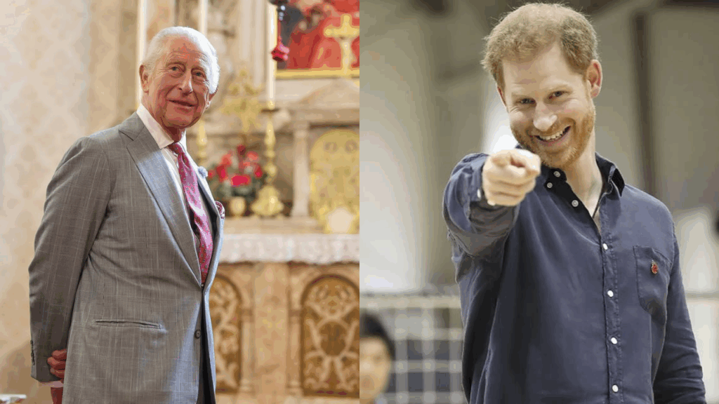 Príncipe Harry e Rei Charles