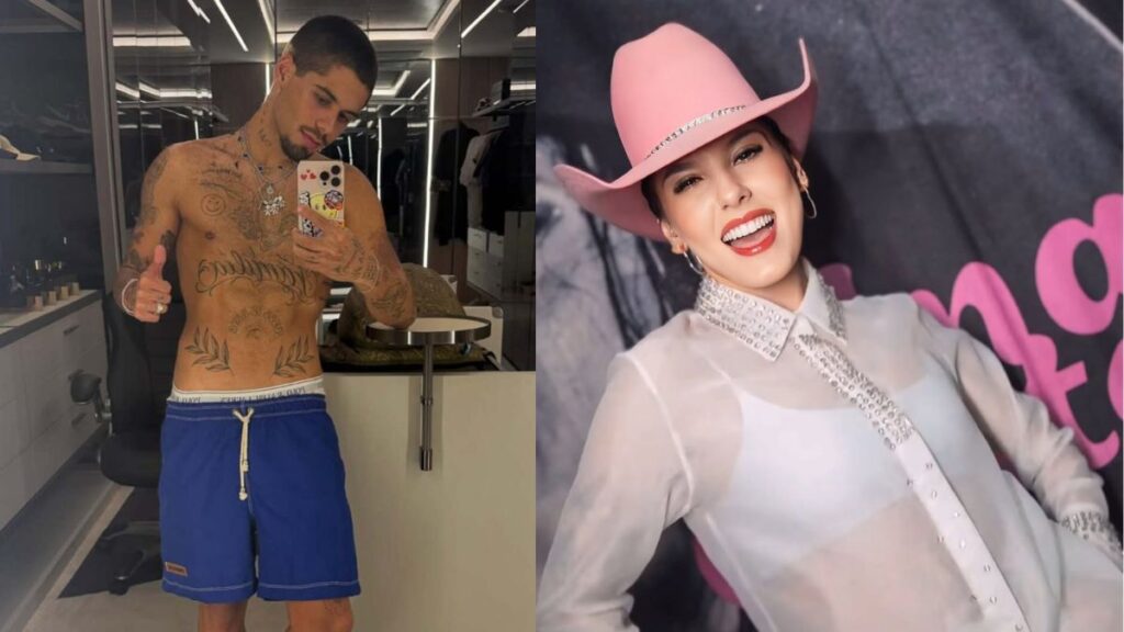 Zé Felipe usa chapéu rosa e alimenta rumores de affair com Ana Castela Zé Felipe usa chapéu rosa e alimenta rumores de affair com Ana Castela