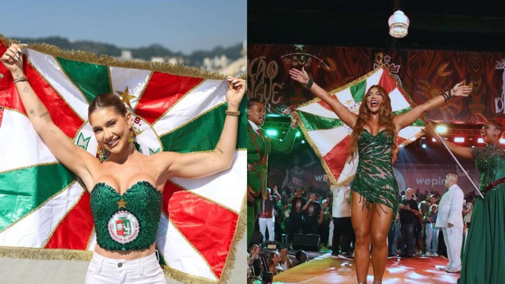 Virginia Fonseca torce o pé na estreia como Rainha de Bateria da Grande Rio Virginia Fonseca é coroada Rainha de Bateria da Grande Rio e torce o pé na estreia