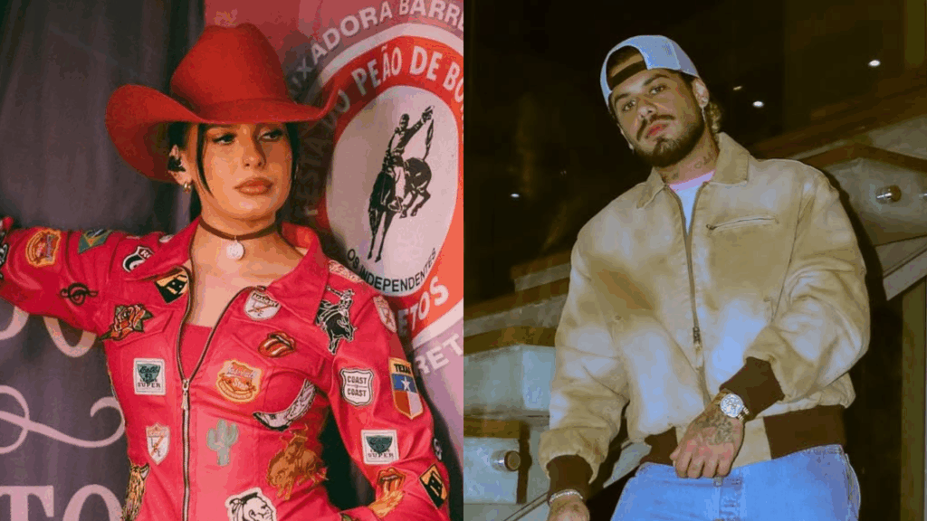 Ana Castela e Zé Felipe postam abraçados e fãs pedem beijo Ana Castela e Zé Felipe