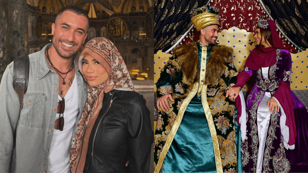 Lexa e Ricardo Vianna desfrutam lua de mel na Turquia Lexa e Ricardo Vianna desfrutam de lua de mel na Turquia
