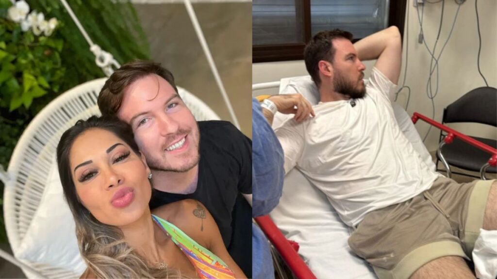 Thiago Nigro sofre lesão e é internado durante renovação de votos com Maíra Cardi Thiago Nigro sofre lesão é internado durante renovação de votos com Maíra Cardi