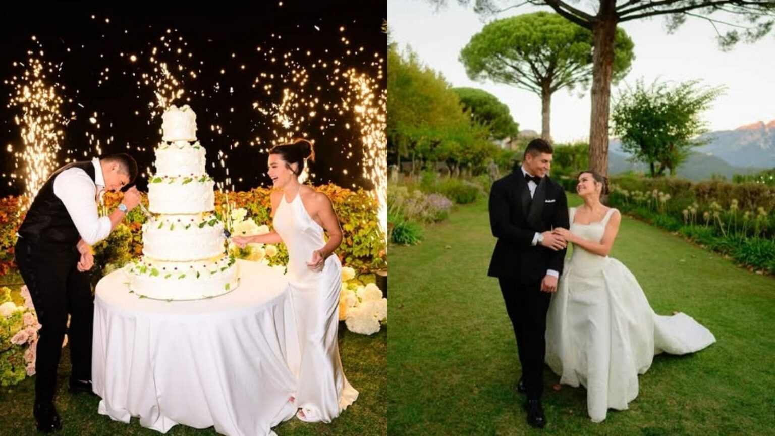Franciny Ehlke comenta decisão de casar em separação total: ‘Tudo que é meu é dele’ Franciny Ehlke e Tony Maleh celebram casamento na Itália com festa luxuosa e direito a bolo de cinco andares