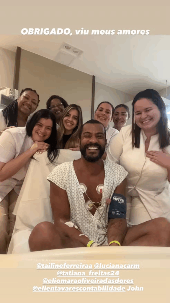 Ator Samuel de Assis é internado no Rio