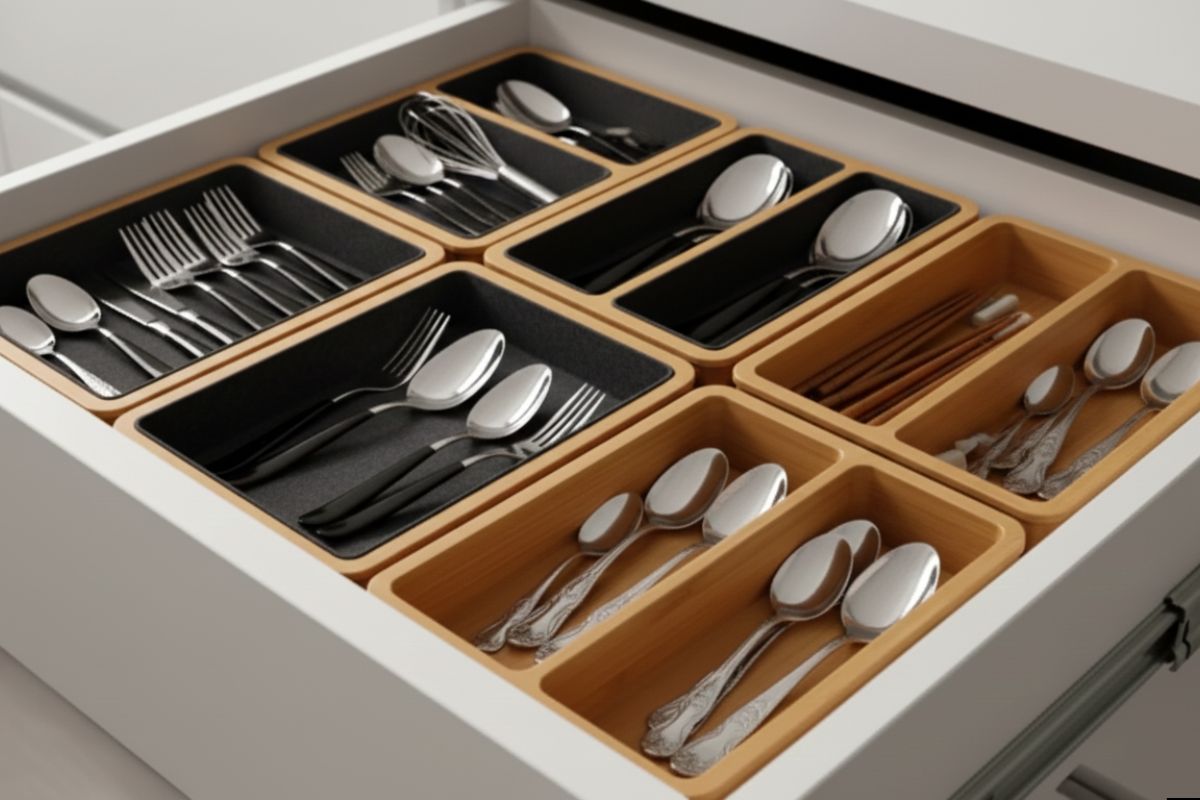 Adeus aos talheres misturados na cozinha, a alternativa que decora e organiza ao mesmo tempo 1 Adeus aos talheres misturados na cozinha, a alternativa que decora e organiza ao mesmo tempo - Canva