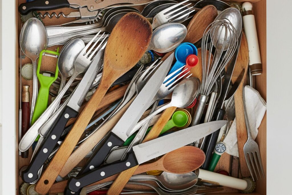 Adeus aos talheres misturados na cozinha, a alternativa que decora e organiza ao mesmo tempo Adeus aos talheres misturados na cozinha, a alternativa que decora e organiza ao mesmo tempo - Canva