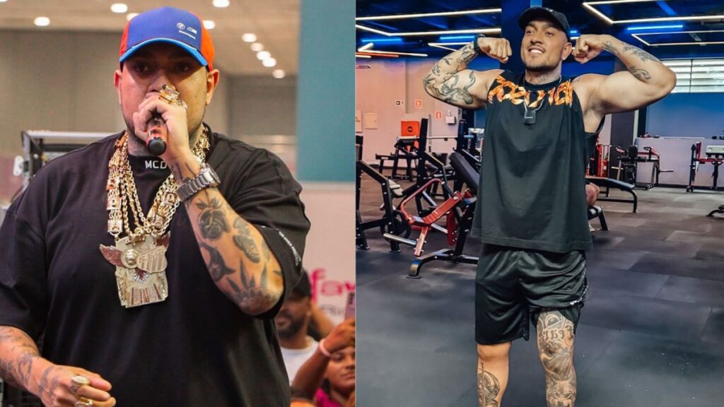 MC Binn mostra transformação após eliminar 50 kg; veja