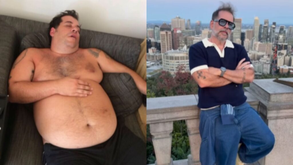 Leandro Hassum celebra 11 anos de bariátrica; antes e depois impressionam 2 Antes e depois de Leandro Hassum fazer bariátrica