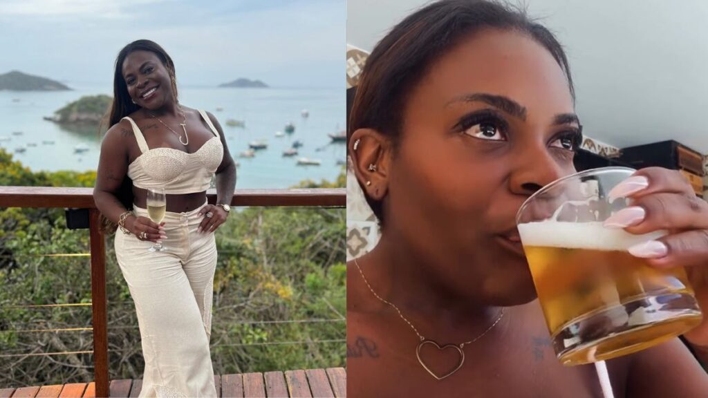 Jojo Todynho mistura Mounjaro com cerveja e revela meta de perder 10kg