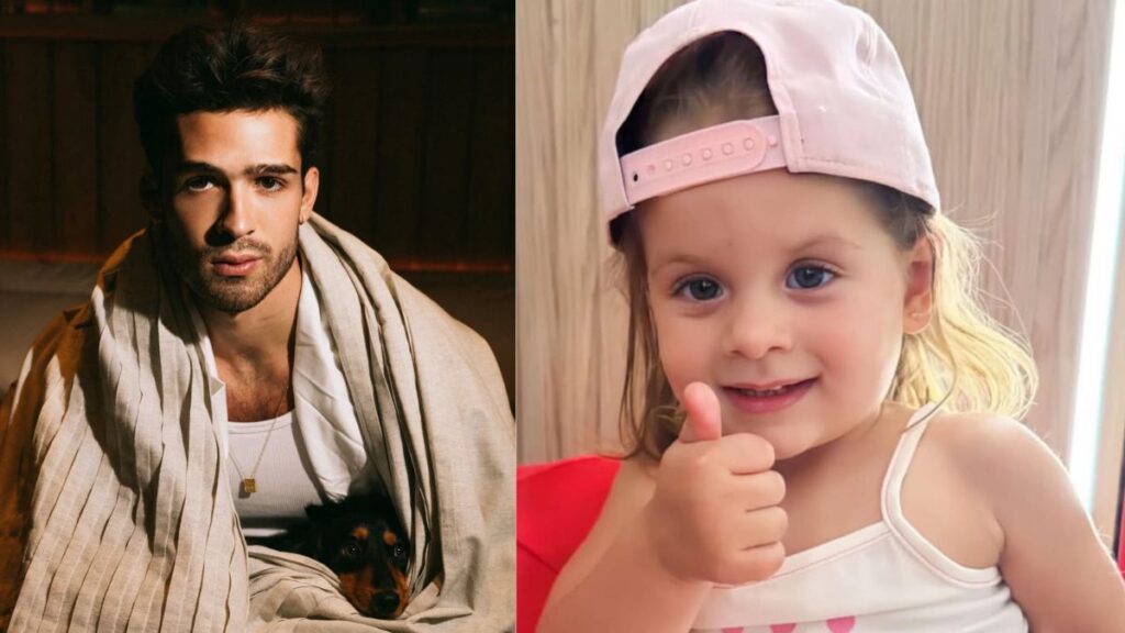 João Guilherme encanta web ao mostrar fotos feitas pela sobrinha, Maria Flor, de 3 anos; veja