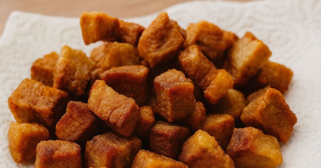 Torresmo: o petisco tradicional que reúne sabor, proteína e nutrientes importantes Torresmo: o petisco tradicional que reúne sabor, proteína e nutrientes importantes