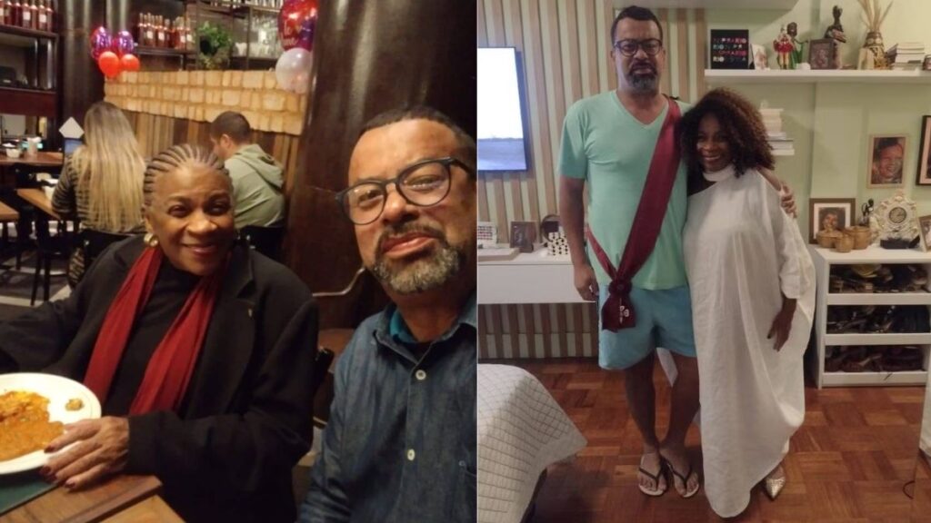 Aos 81 anos, Zezé Motta assume relacionamento com músico 23 anos mais jovem; confira