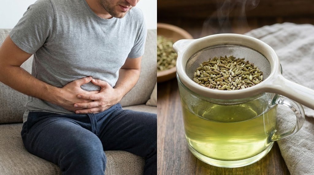 Chá de funcho reduz gases, melhora a motilidade intestinal e desincha a barriga quando preparado da forma correta