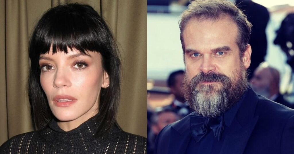 Lily Allen revela reação das filhas ao divórcio de David Harbour; veja Lily Allen e David Harbour em fotos separadas durante eventos públicos