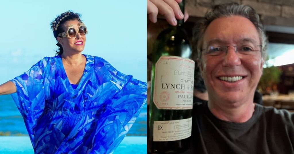Narcisa Tamborindeguy e Boninho em registros recentes publicados nas redes sociais