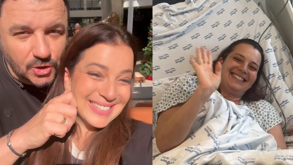 Iza Stein, esposa de Maurício Manieri fala sobre AVC e passa por cirurgia cardíaca