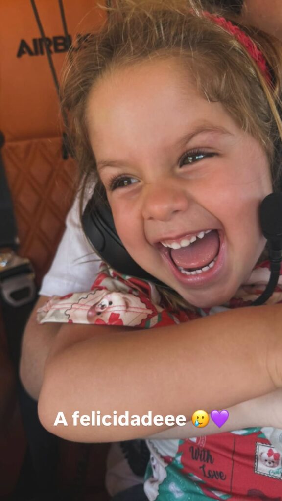 Virginia mostra filhos chegando de helicóptero para encontro com Zé Felipe