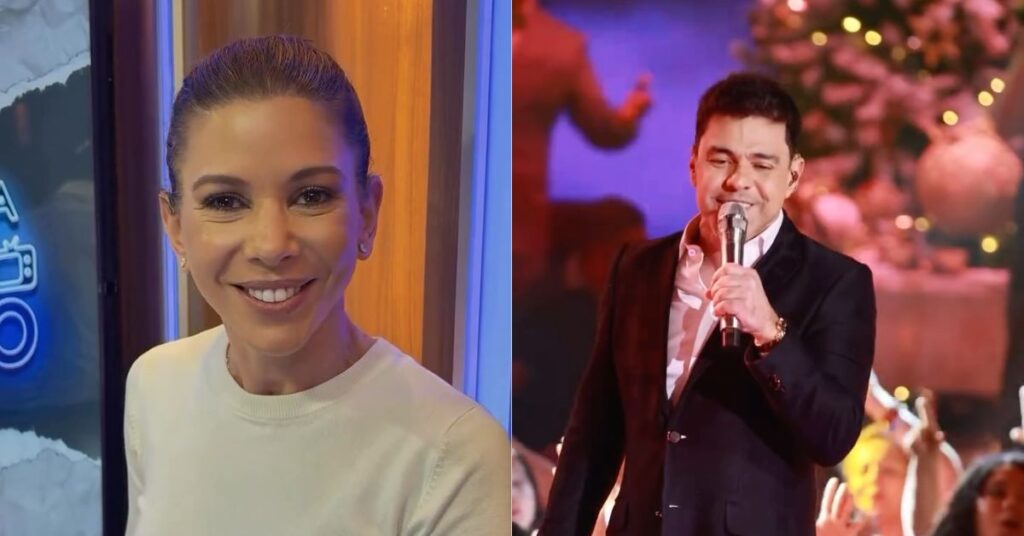 Daniela Beyruti e Zezé Di Camargo