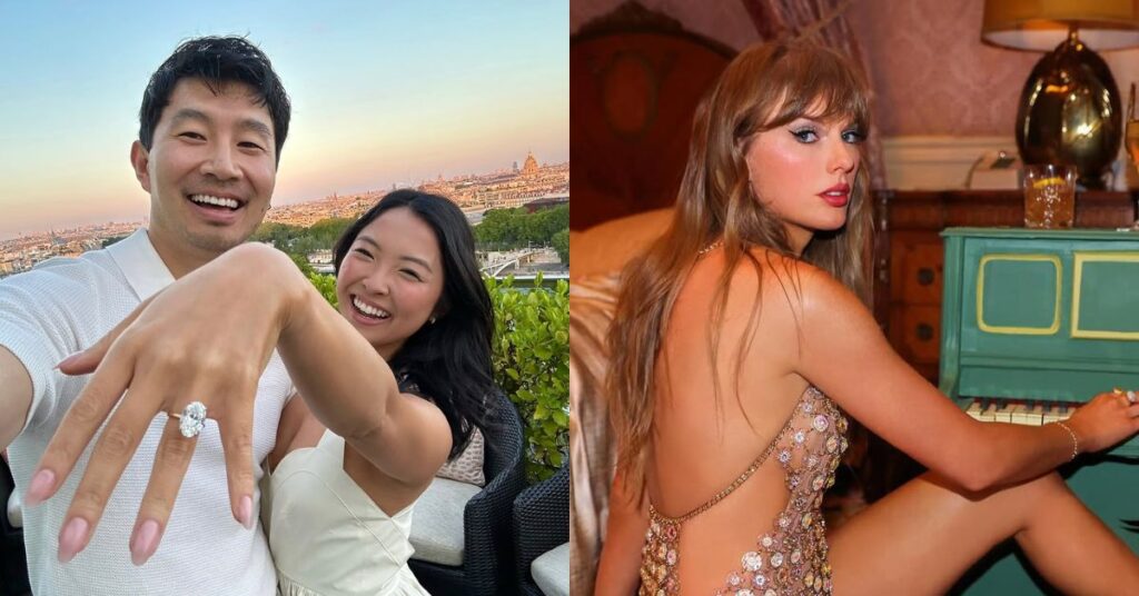 Taylor Swift e Simu Liu