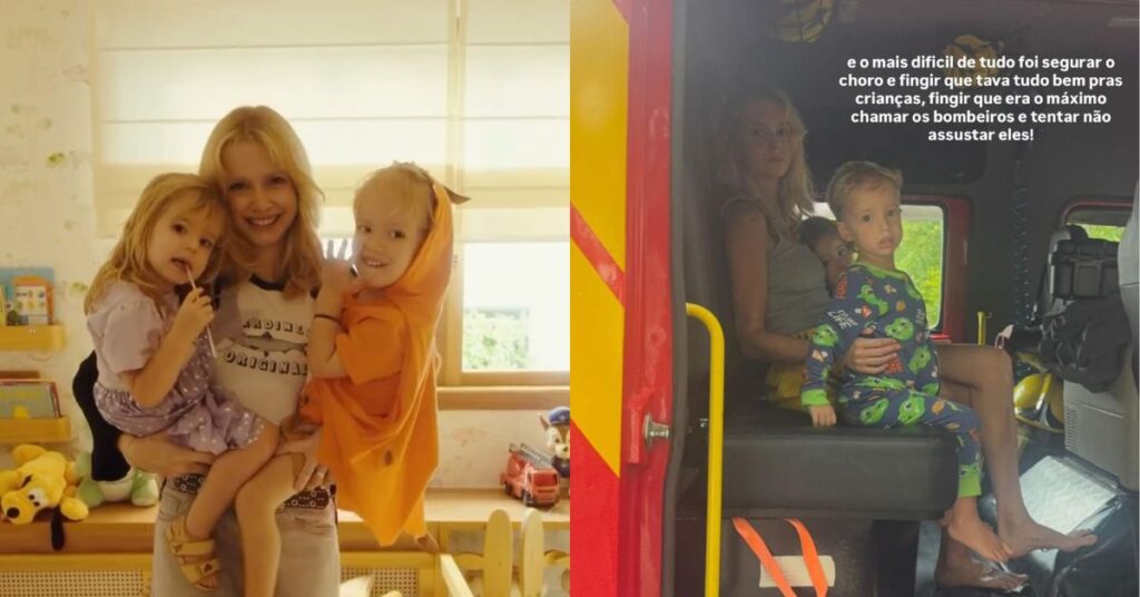 Isa Scherer relata pânico após incêndio em casa com a família: ‘assustador’ Isa Scherer