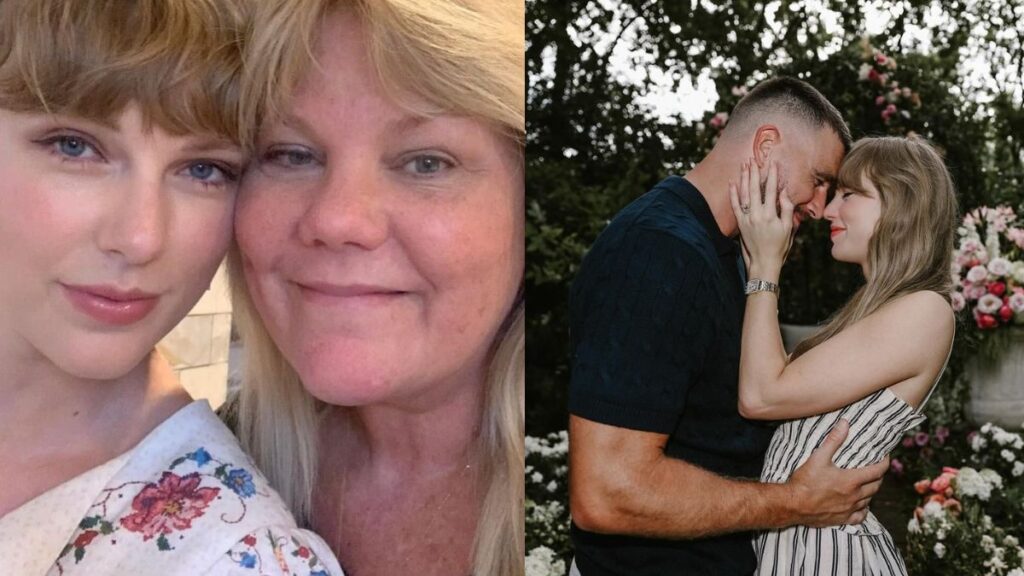 Mãe de Taylor Swift incentivou romance com Travis Kelce, revela documentário
