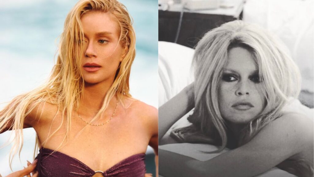 Marina Ruy Barbosa resgata homenagem a Brigitte Bardot em ensaio de fotos Marina Ruy Barbosa faz homenagem a Brigitte Bardot em ensaio fotográfico; confira