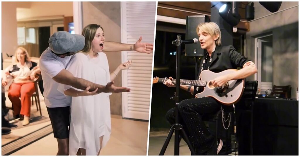 Após encontros com Kim Kardashian e Dua Lipa, Cela Lopes recebe show particular do The Calling collage 1