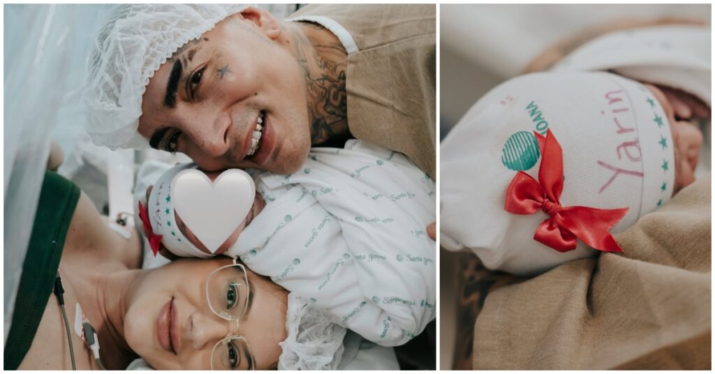 MC Guimê anuncia nascimento de 1ª filha: ‘A chegada da nossa promessa collage2