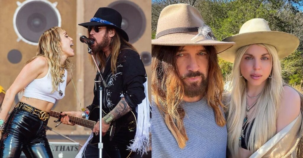 Ex-madrasta de Miley Cyrus acusa Billy Ray de abuso narcisista; veja vídeo Miley Cyrus canta ao lado de Billy Ray Cyrus em apresentação ao vivo; na outra foto, Billy aparece ao ar livre posando ao lado de Firerose.