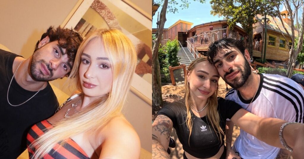 Gabi Gagliassi e Felipe Motta, casal de atletas, anunciam fim do namoro Gabi Gagliassi e Felipe Motta posam juntos em selfies compartilhadas nas redes sociais durante o relacionamento