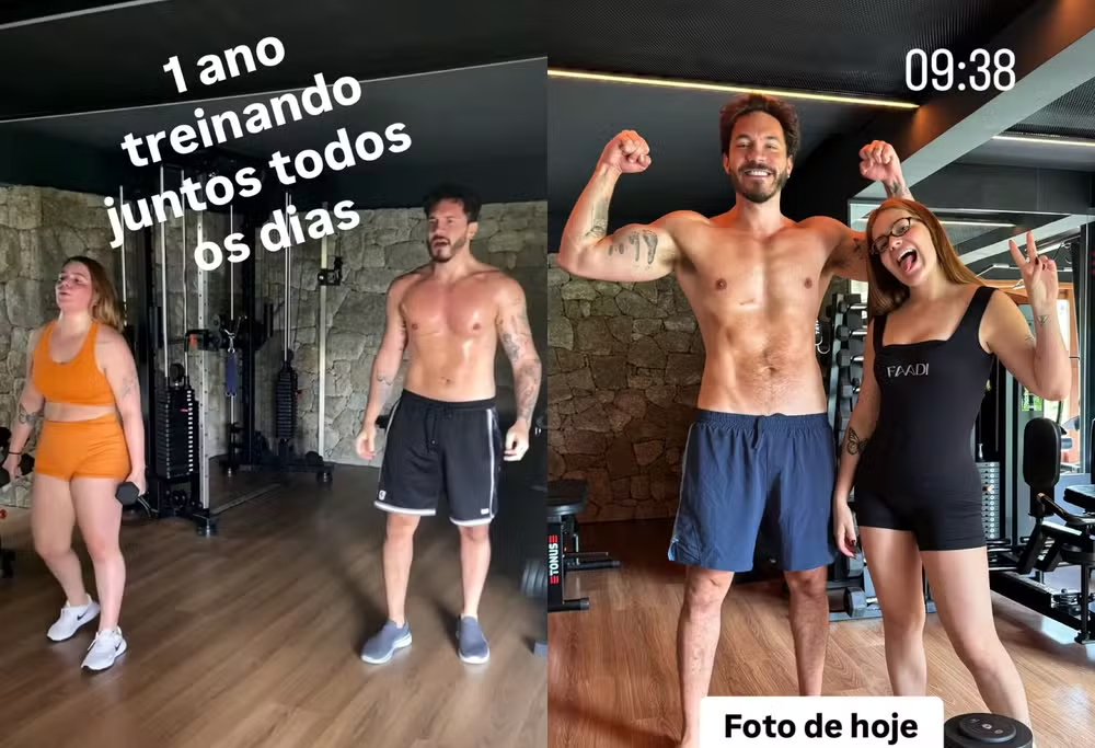 Eliezer mostra transformação física de Viih Tube em um ano: 'gostosa' 1 Eliezer mostra transformação física de Viih Tube em um ano: 'gostosa'