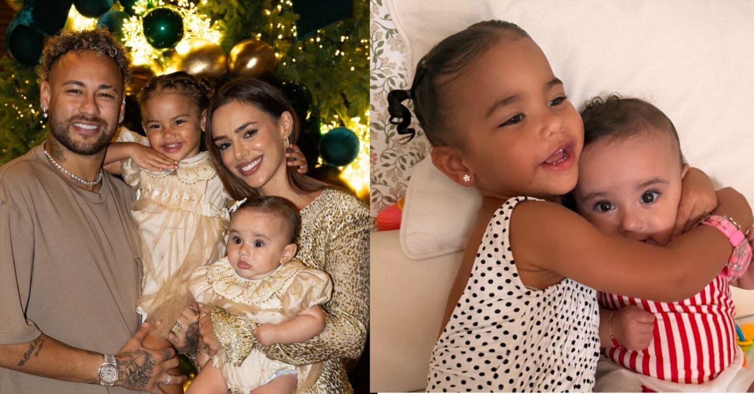 Bruna Biancardi destaca participação de Mavie na rotina com Mel; saiba mais Bruna Biancardi posa ao lado de Neymar Jr. e das filhas Mavie e Mel em registro em família compartilhado nas redes sociais.